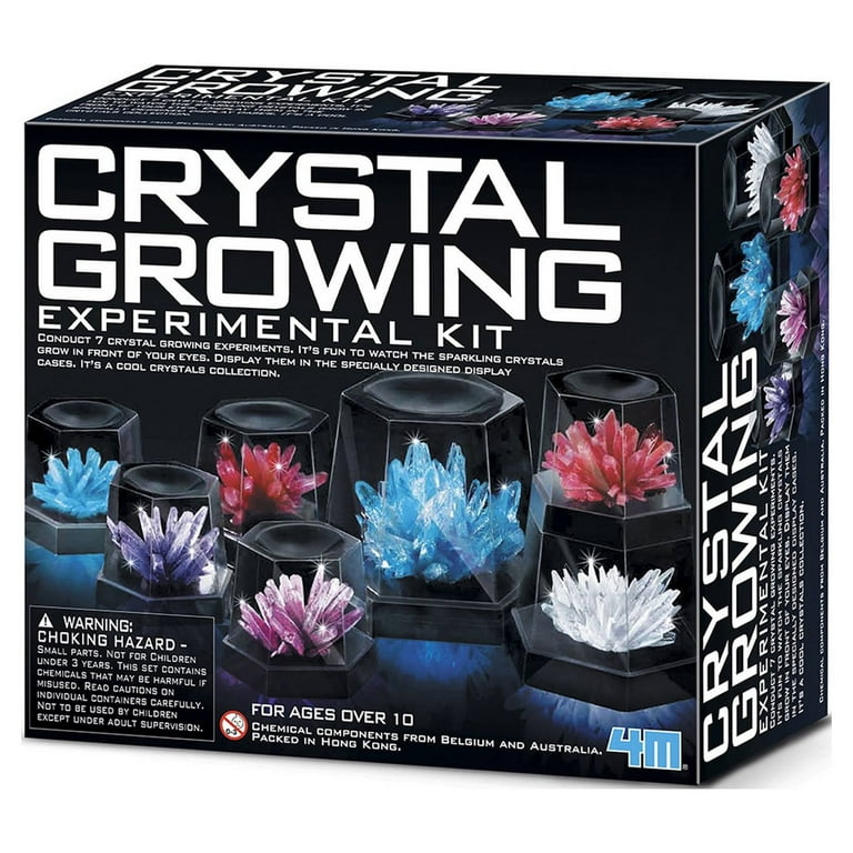 4M Crystal Growing Science Model Kit with 7 Experiments - Walmart.com