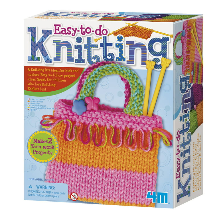 4M Knitting Art Kit