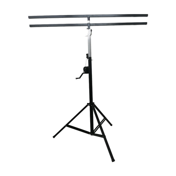 4M Hand-crank Double-layer Bracket Lighting Crank Light Stand with Adjustable Height