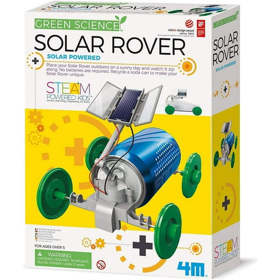 4M KidsLabs Solar Rover Science Kit, STEM