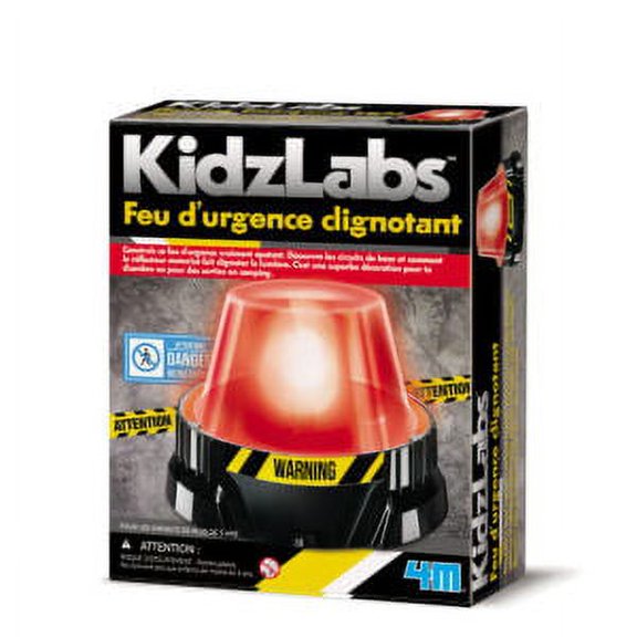 4M : Kidz Labs / Flashing emergency light (French Box)