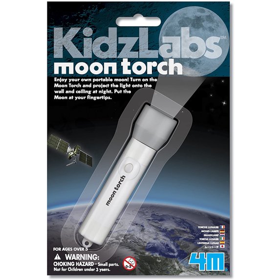 4M Kidz Labs Moon Torch Kit - Your Very Own Portable Moon!