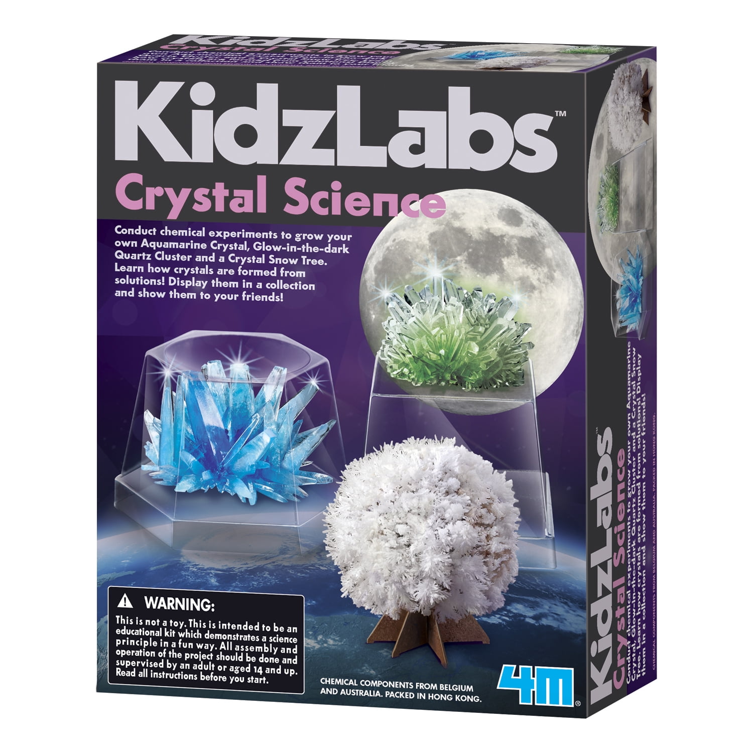 4M KidzLabs Crystal Science Kit - Walmart.com