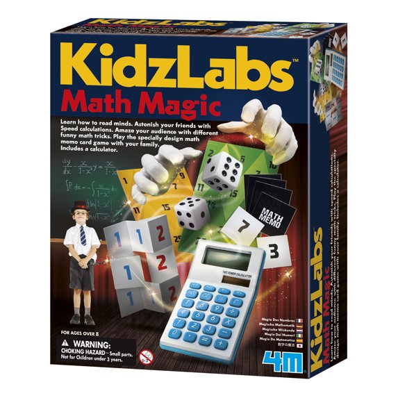 4M KidzLabs Math Magic Puzzles and Games