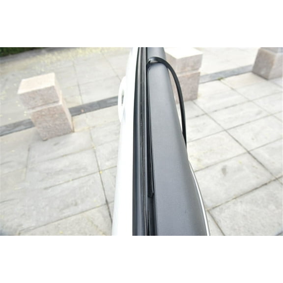 4M Rubber Sealed Strips Trim Weatherstrip For Auto Car Door Side Windows Glass