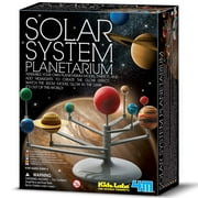 4M Solar System Planetarium - Assemble Your Own 11.8" Model, Snap-Together, Glow-In-The-Dark Paint, DIY STEM Craft & Science Project Kit, Kids 8+