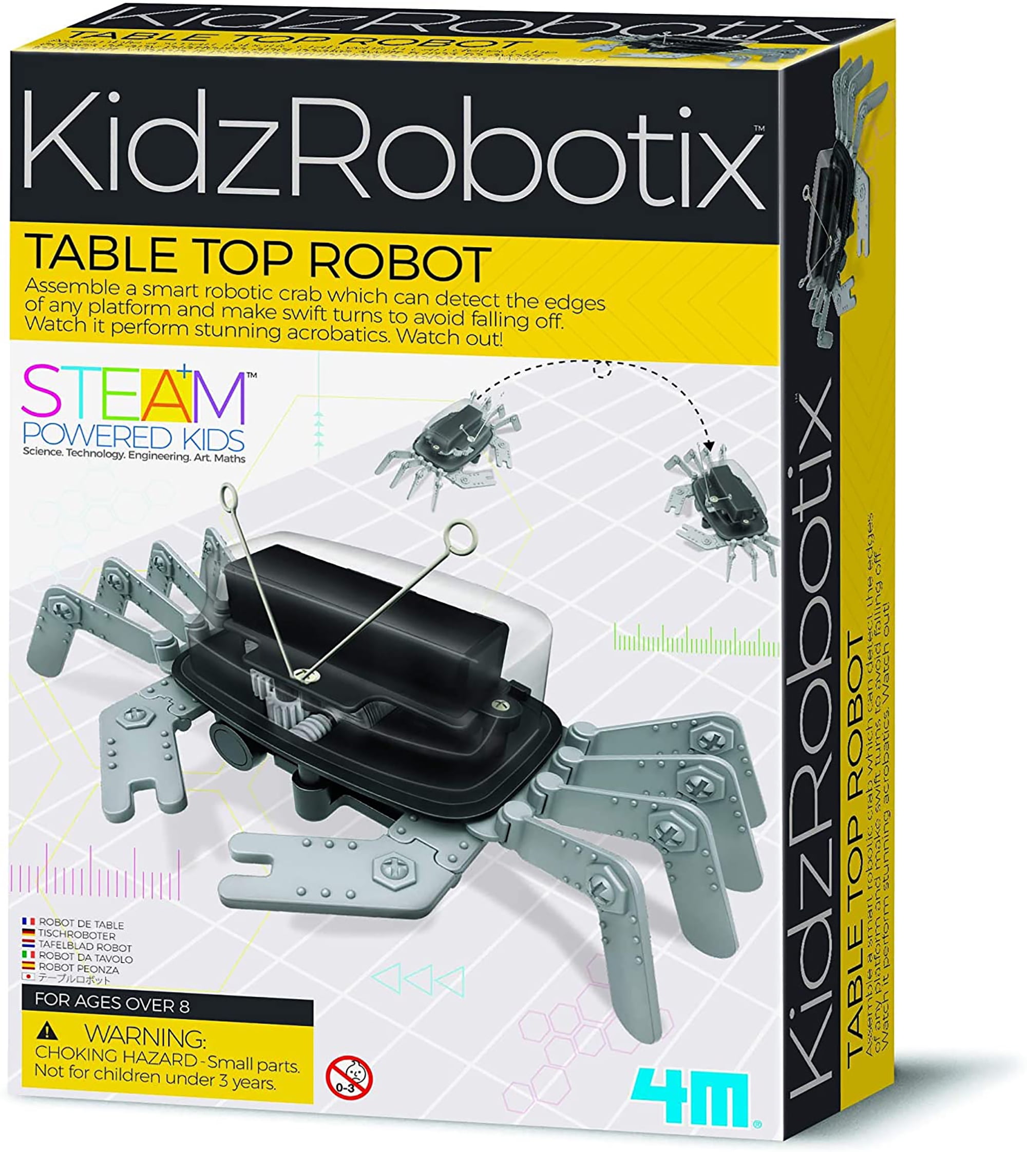 klima Fellow Mangle 4M Table Top Robot Science Kit - Walmart.com