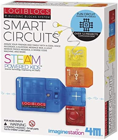  Snap Circuits 3D Illumination Electronics Exploration Kit, Over 150 STEM Projects, Full Color Project Manual, 50 Parts
