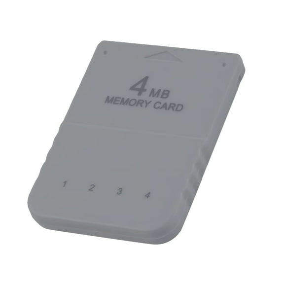 4MB 4Mega Memory Card For PS1 Ensuring Quick Game Save Load Times Make of ABS for Enhances Longevity