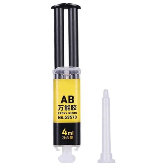 4ML/25ML Universal AB Super Glue Epoxy Resin Liquid Glue Strong Adhesive Household Repair Glue For Metal, Ceramics, Plastic, Glass, Rubber, Leather, Wood