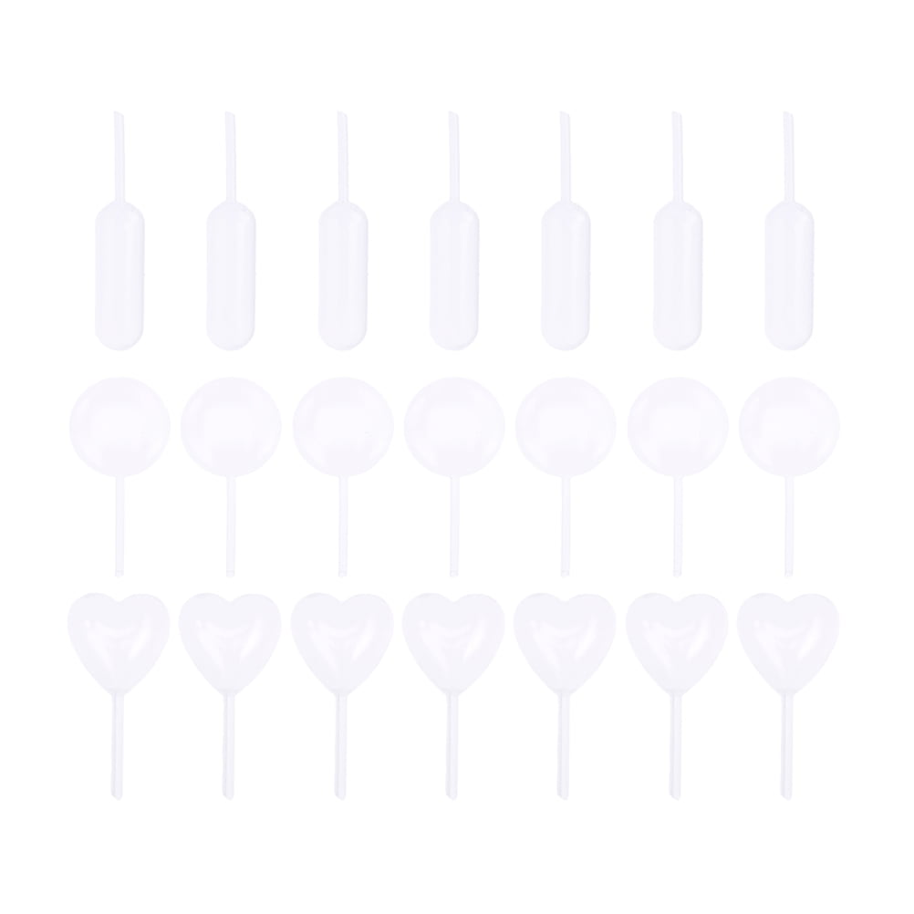 4ML 300 Pipettes Dropper Pipette Injector for Cupcakes Chocolate