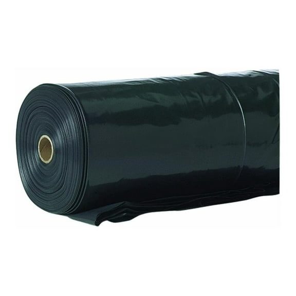 4ML BLK 20X100 20-by-100-Feet 4-Millimeter Tyco Polyethylene Plastic Sheeting, Black, WHL-8.30GD-11224, 2000 Sq Ft