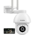 4MP 5G& 2.4GHz WiFi Security Camera Outdoor Wired Starlight Color Night