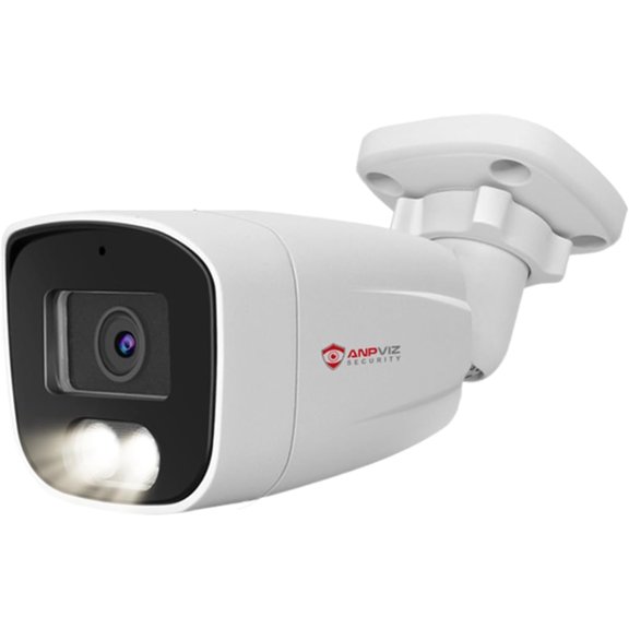 4MP Bullet PoE IP Camera, Security IP Camera Outdoor Indoor, AI Human Motion Detection, Smart Dual Light Color Night Vision, Built-in Mic, 2.8mm Lens, IP66 Waterproof, NDAA Complaint (U Series)