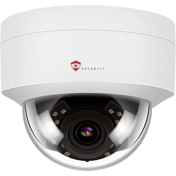 4MP PoE IP Dome Camera with Microphone/Audio, IP Camera Outdoor Indoor, 98ft Night Vision, IP66 , 2.8mm Wide Angle Lens, 24/7 Recording, Not PTZ, NDAA Complaint (U Series)