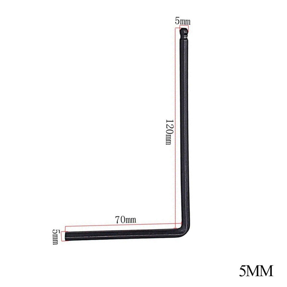 4mm 5mm Ball End Guitar Truss Rod Tool Allen Wrench for Martin Acoustic