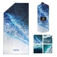 thumbnail image 1 of 4Monster Microfiber Beach Towel, Quick Dry Lightweight Towel, Large, OceanA, 1 of 8