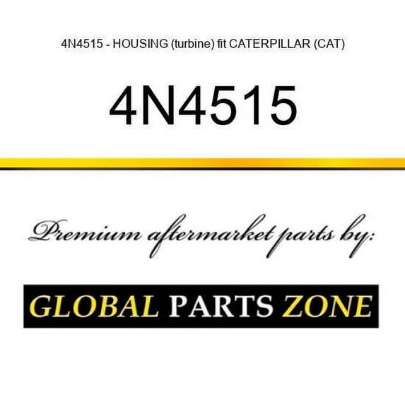 4N4515 - HOUSING (turbine) fit CATERPILLAR (CAT)