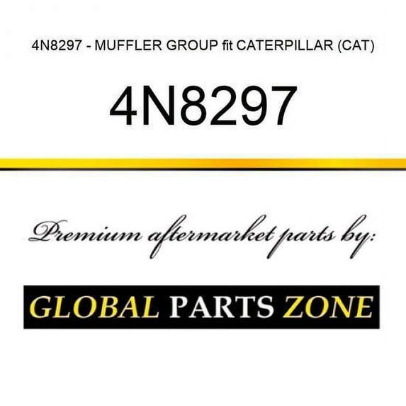 4N8297 - MUFFLER GROUP fit CATERPILLAR (CAT)
