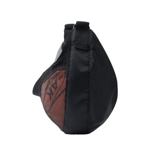 Oxford Cloth Basketball Training Net Bag Side Carry Single Football Net Pouches Soccer Volleyball Student Storage Bag