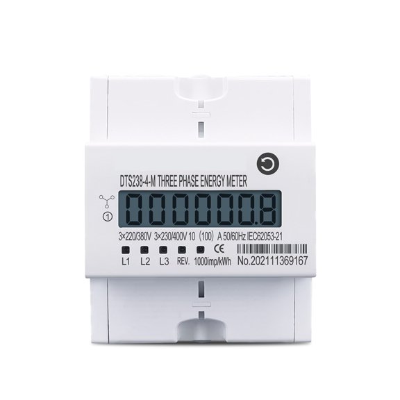 4P 100A Three Phase Din Rail KWH Watt Hour Din-rail Energy Meter LCD 50Hz 60Hz
--------
,Long Lasting