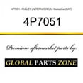 thumbnail image 1 of 4P7051 - PULLEY (ALTERNATOR) for Caterpillar (CAT), 1 of 1