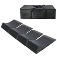 thumbnail image 1 of 4PACK Tire Saver Ramps,Car Tire Wheel Ramps,Anti-Slip Hard Plastic Design,With Carry Bag,Black, 1 of 12