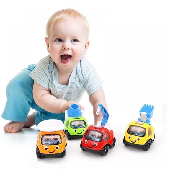 4PACK Toddler Toys Engineering Vehicle Toys for Age 2-3 Engineering Vehicle Toys 1-5 Years Old Toys for 2 Year Old Toys for 2-6 Year Old Boys Engineering Vehicle Games Toys for 4 Year Old