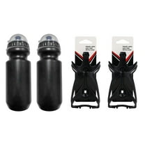 4PACK mountain bike road bike water bottle and waterbottle holder 650ML