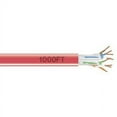 thumbnail image 1 of 4PAIR 1000FT CAT6 RED SOLID BULK PVC PULL BOX CABLE 550MHZ, 1 of 3