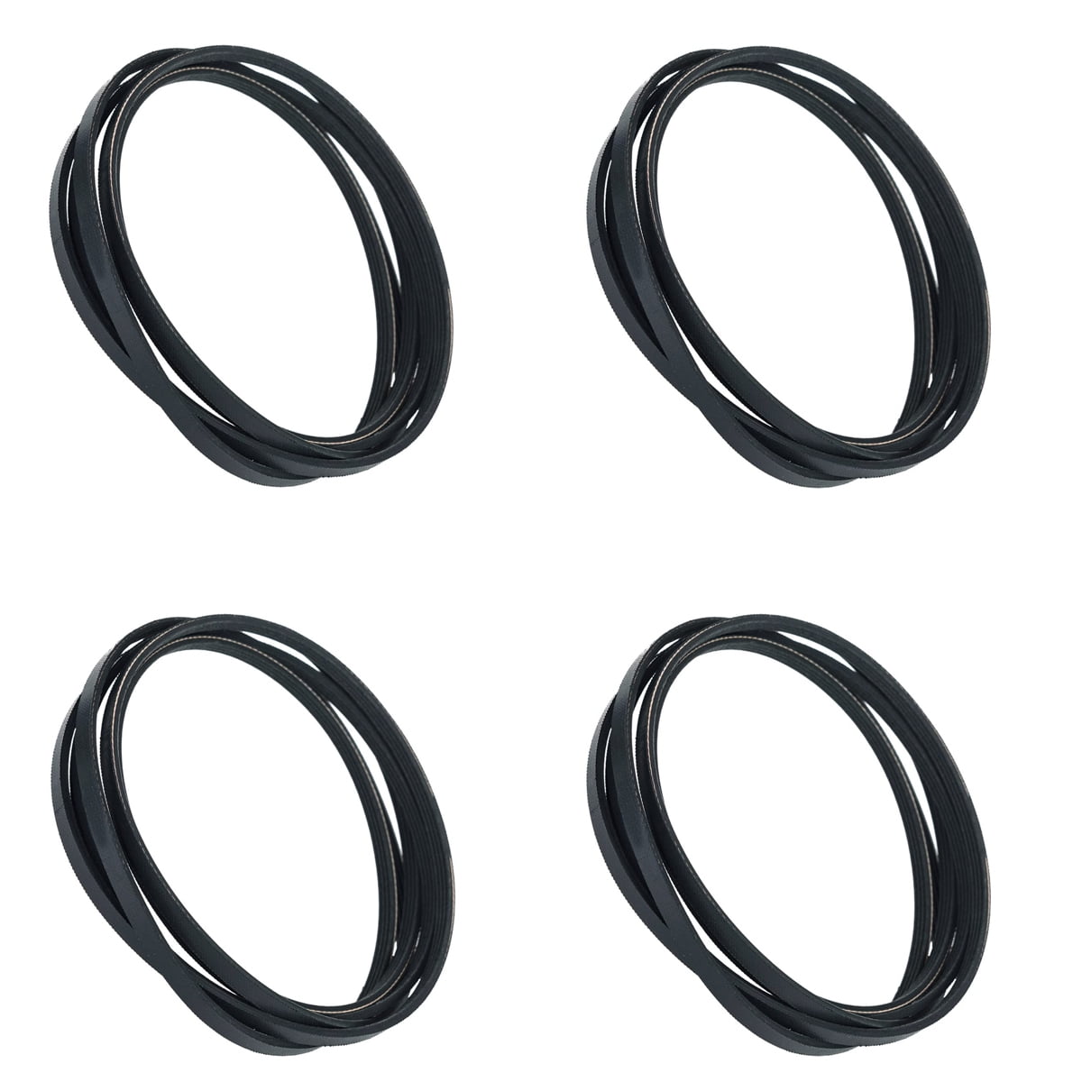 4PC 137292700 Dryer Drum Belt for Frigidaire Electrolux GE WE03X29897