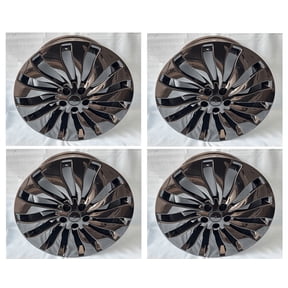 4PC 19X8.5 5X114.3 +35 CB 64.1 GLOSS BLACK RIMS FIT TESLA MODEL 3 MODEL Y
