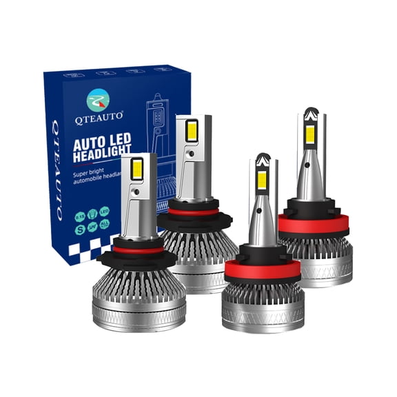 4PC 9005/HB3/H10 H8/H9/H11 LED Bulb Super Bright High Beam Fog Light 140W, Voltage 12V, Color Temperature 6000K, 30,000 hours, IP68, Operating Temperature -15c~105c For 2013-2016 Honda CR-Z