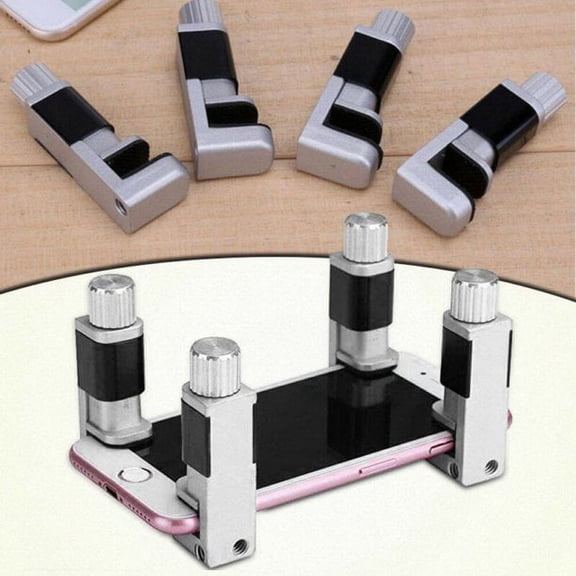 4PC Adjustable Clip Fixture LCD Screen Glass Fastening Securing Clip Clamp for Phone Tablet Repair Tool, Cellphone Repair , Mobile iPhone, Samsung