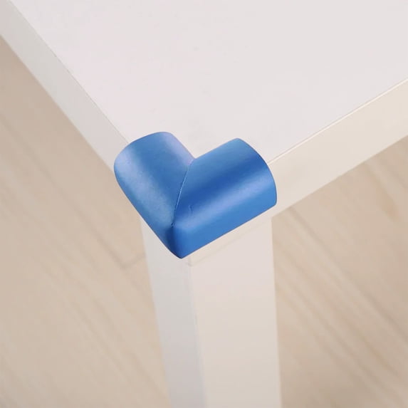 4PC Baby Safety Corner Protector for Tables Coffee Table Bed Childproof Soft Sponge Bumpers with Self-Adhesive for Furniture for Sharp Edges and Corners Easy to Install and Remove No Residue