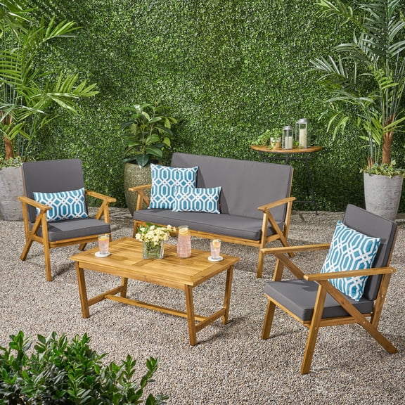4PC Chat Set / Fit for Pool Parties & Hangouts / Soft and Comfortable Seats