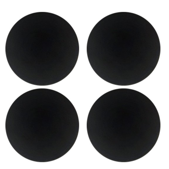 4PC Collision Mat Behind The Smart Lock Door Block Door Handle Buffer Mute Mat Silencer Silicone Collision Mat Football Fatheads Stickers for Wall Murals for Living Room Wall Arch Decal Wall Decals