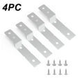 4PC Dishwasher Side Mount Bracket Kit AP5645425 PS4705063 With 8PC