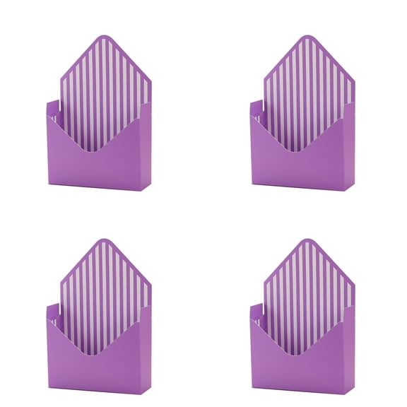 4PC Flower Packaging Boxes, Envelope Bouquet Wrapping Paper Boxes for Floral Arrangements, Reusable Florist Supplies for Weddings, Birthdays, Parties & Gift Presentation