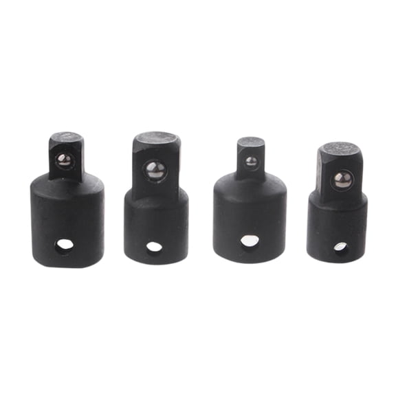 4PC Impact Socket Adapter Reducer Converter Set 1/2" 3/8" 1/4" Drive Conversion Tool For Professional Mechanics Work