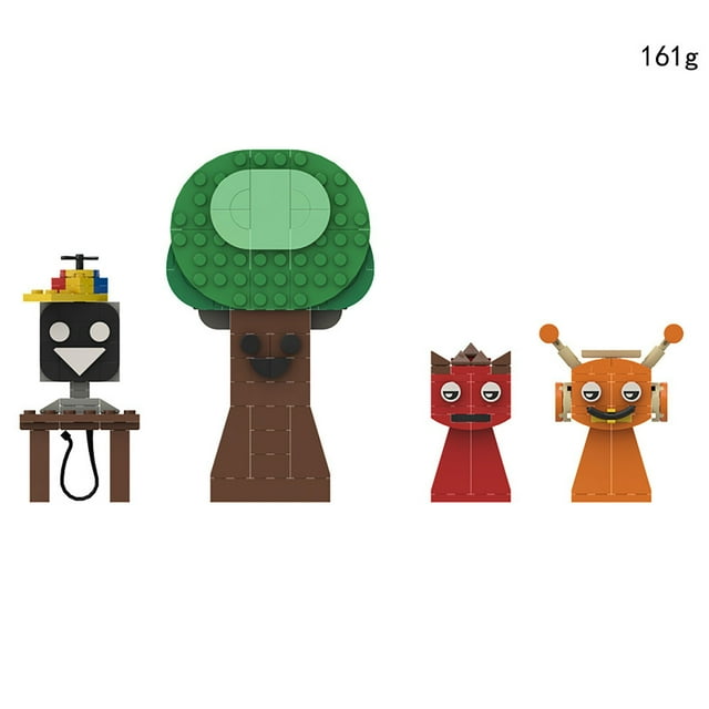 4PC Incredibox Sprunki Building Blocks, Incredibox Sprunki 1.9