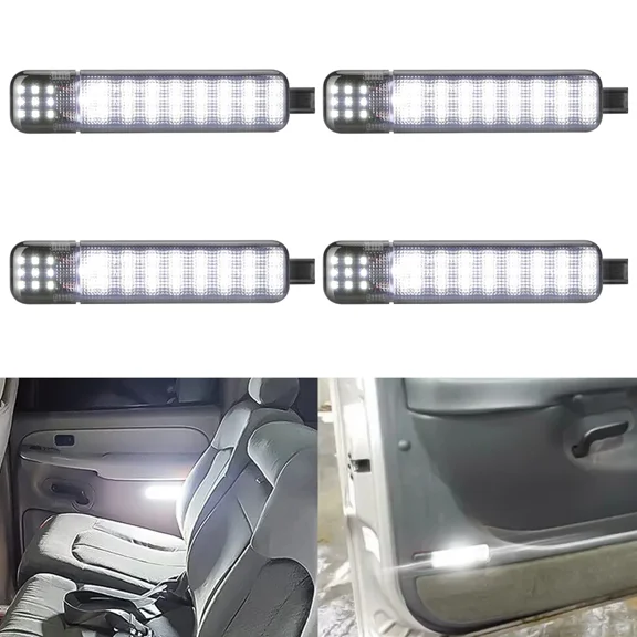 4PC LED Door Courtesy Light For Chevy Silverado Suburban Tahoe GMC Sierra Yukon
