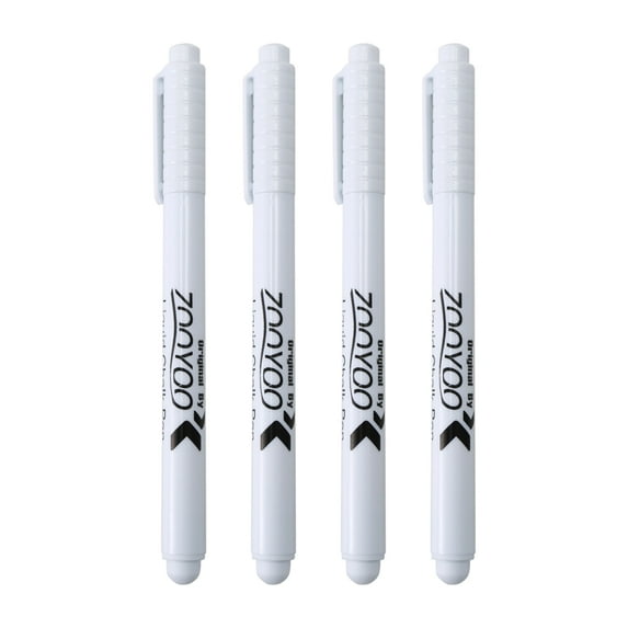 4PC Liquid Chalk Pen Marker For Glass Chalkboard Blackboard white,4X White Liquid Chalk Pen Marker,white