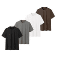 thumbnail image 1 of 4PC Men T-Shirts Print Men's Dry Fit T Shirts, Athletic Running Gym Workout Short Sleeve Tee Shirts for Men, Breathable & Moisture Wicking with Odor Control Quick Dry Gym Tank Top for Men, 1 of 5