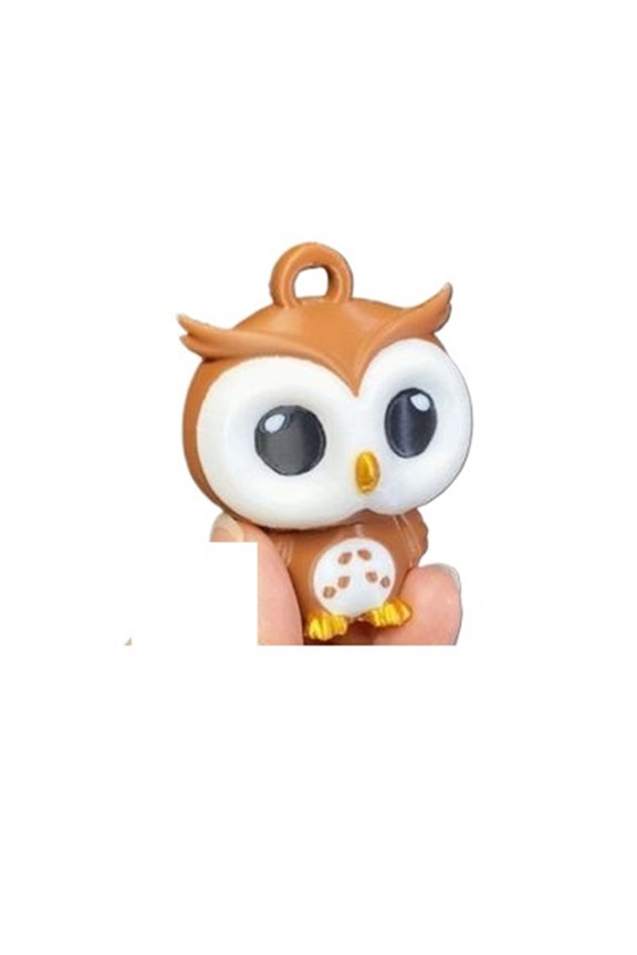 4PC Micro Owl Keychain 3D Printing
