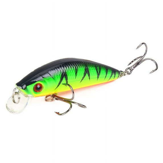 4PC Minnow Fishing Lure 7cm / 7.9g Peacock Killer Surface Lure