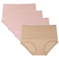 thumbnail image 1 of 4PC On Sale Clearance Items for Women Underwear Sets Cute Underwear for Women Briefs for Women Women's Underpants(Pink), 1 of 8