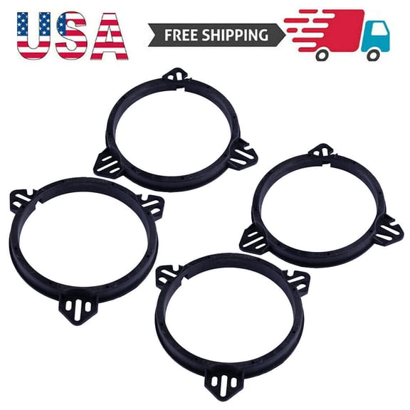 TEAMWILL Door Speaker Adapter Spacer Automotive Specialty Parts, 4 Piece
