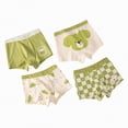 thumbnail image 1 of 4PC Rotm Baby Clothes Boys Cotton Boxer Briefs Dinosaur Polar Bear Toddler Kids Underwear Green,7-8 Years, 1 of 6