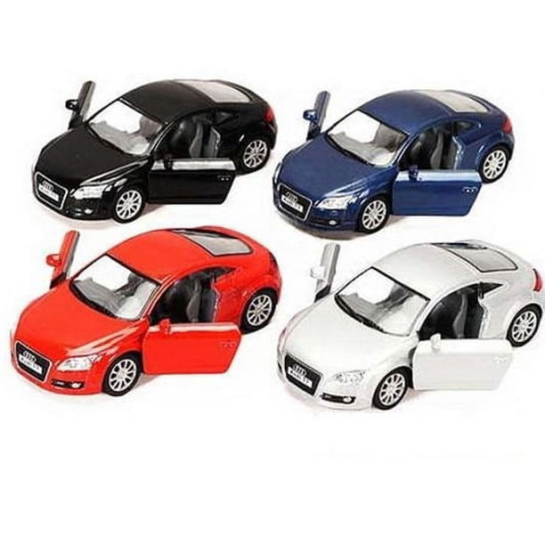 4PC Set: 5 Kinsmart Audi TT Coupe Diecast Toy Car 1:32 - Walmart